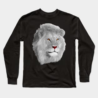 White lion Long Sleeve T-Shirt